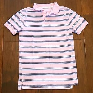 💥3for$12💥 J Khaki boys striped polo style shirt size Large